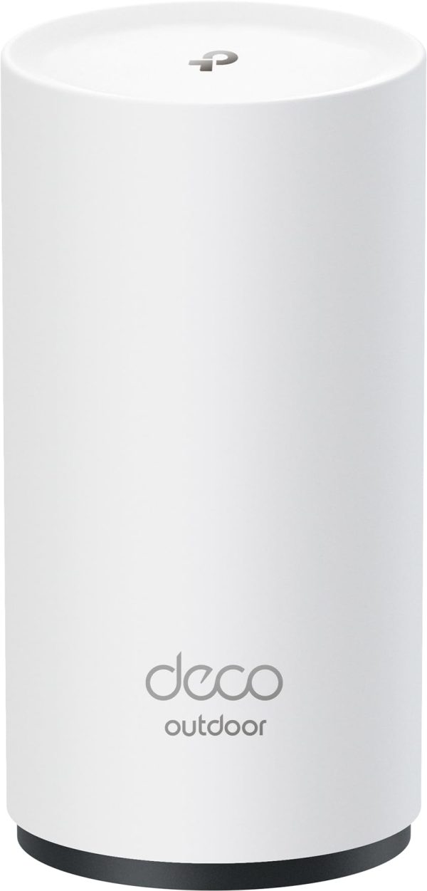 TP-Link Deco BE25 Outdoor WiFi 7 Router – Dual-Band, 2× 2.5G Ports, PoE/AC-Stromversorgung