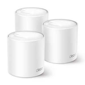 TP-Link Deco X50 AX3000 Mesh WiFi 6 System (3er-Packung) – Dual-Band, Gigabit-Ports, WPA3-Schutz