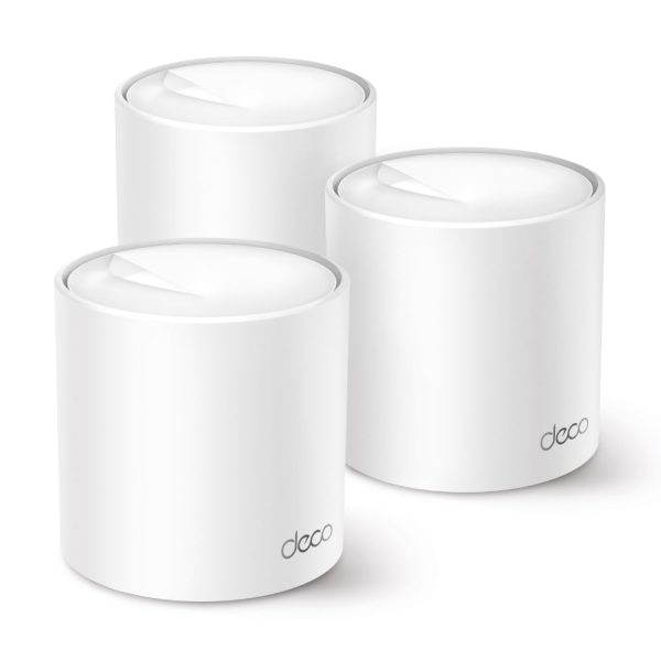 TP-Link Deco X50 AX3000 Mesh WiFi 6 System (3er-Packung) – Dual-Band, Gigabit-Ports, WPA3-Schutz
