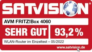 FRITZ! Box 4060 – Wi-Fi 6 Mesh Router mit DECT-Basis & USB 3.0