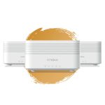 STRONG Atria Mesh AX3000 WiFi 6 Add-On Kit (3er-Packung) – Dual-Band Abdeckung, Gigabit-Ports, Weiß