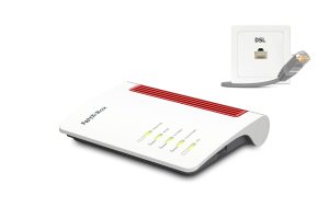 FRITZ! Box 7510 – WLAN Router mit Wi-Fi 6, VDSL Supervectoring & Mesh