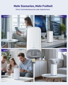 STRONG 5G WLAN Router – Wi-Fi 6 AX3000 Mobiler Hotspot mit Dual-LAN