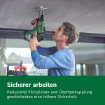 Bosch Akku-Bohrhammer UniversalHammer 18V (1x Akku 4,0 Ah; 18 Volt System; zum Bohren, Hammerbohren, Meißeln und Schrauben; im Koffer)