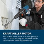Bosch Professional Bohrhammer GBH 2-26 F (830 Watt, SDS plus, inkl. Wechselfutter, Schnellwechselbohrfutter, Zusatzhandgriff, Handwerkerkoffer)