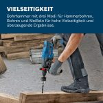 Bosch Professional Bohrhammer GBH 2-21 (SDS plus, inkl. Schnellspannbohrfutter mit Adapter, Zusatzhandgriff, Tiefenanschlag, Handwerkerkoffer)