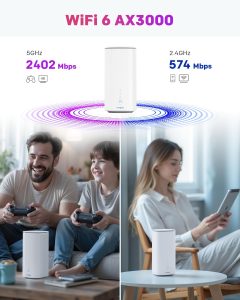STRONG 5G WLAN Router – Wi-Fi 6 AX3000 Mobiler Hotspot mit Dual-LAN