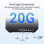 ASUS RT-BE92U BE9700 Tri-Band WiFi 7 Router – AiMesh, VPN & erweiterte Sicherheit