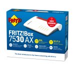 FRITZ! Box 7530 AX International – Wi-Fi 6 DSL Router mit Mesh & DECT-Basis