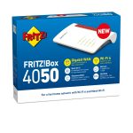 AVM FRITZ! Box 4050 – Wi-Fi 6 Dual-Band Router mit Mesh, DECT & Medienserver
