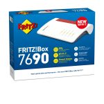 FRITZ! Box 7690 International – Wi-Fi 7 DSL Router mit Mesh & DECT-Basis