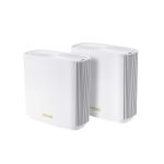 ASUS ZenWiFi XT8 AX6600 WiFi 6 Mesh System – 2er-Set, AiMesh, 2.5G WAN & AiProtection
