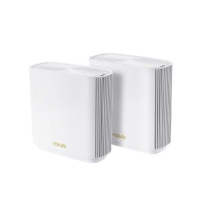 ASUS ZenWiFi XT8 AX6600 WiFi 6 Mesh System – 2er-Set, AiMesh, 2.5G WAN & AiProtection
