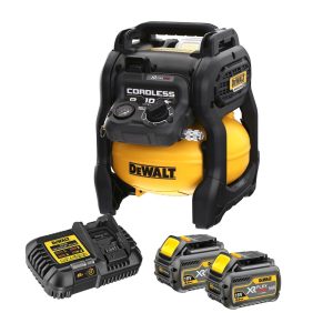 DeWalt DCC1054T2-GB 54v XR FLEXVOLT Akku 10L Luftkompressor inkl. 2x DCB546 Akkus
