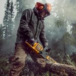 DeWalt DCM575X1-GB 54v XR FLEXVOLT Akku bürstenlos Kettensäge inkl. 1x DCB547 Akkus