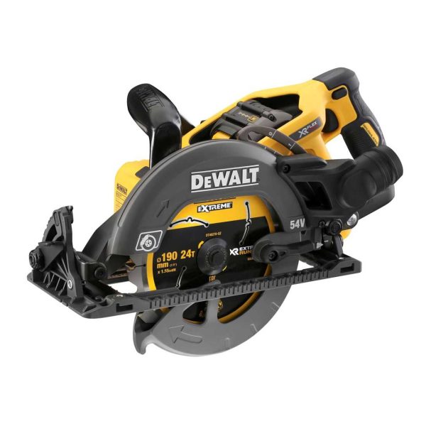 DeWalt DCS577T2-GB 54v XR FLEXVOLT Hochleistungs 190mm Handkreissäge inkl. 2x DCB546 Akkus