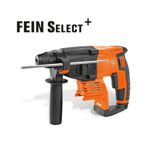 Fein ABH 18 Select+ 18v Rotary SDS+ Bohrhammer ohne Akku und Ladegerät in Transportkoffer