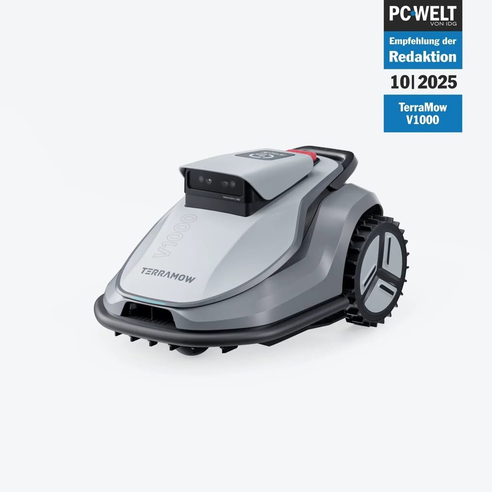 TerraMow V1000 mit Garage TerraMow V1000 mit Garage