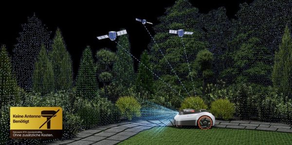 Segway Navimow i210E AWD Mähroboter mit Allradantrieb