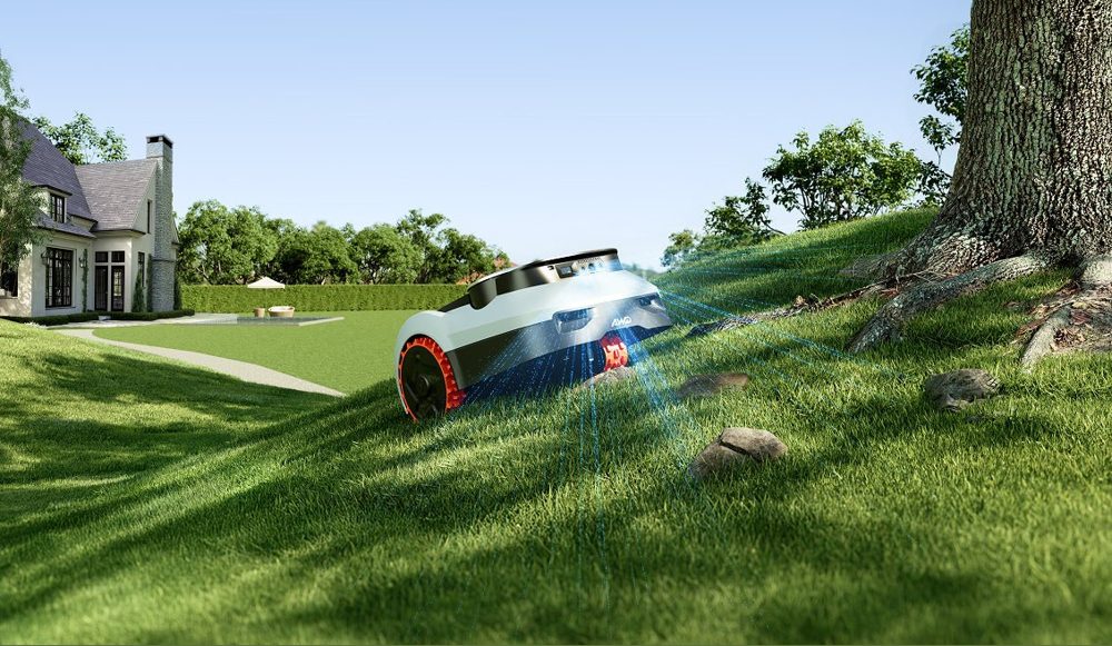 Segway Navimow i210E AWD Mähroboter mit Allradantrieb Segway Navimow i210E AWD Mähroboter mit Allradantrieb