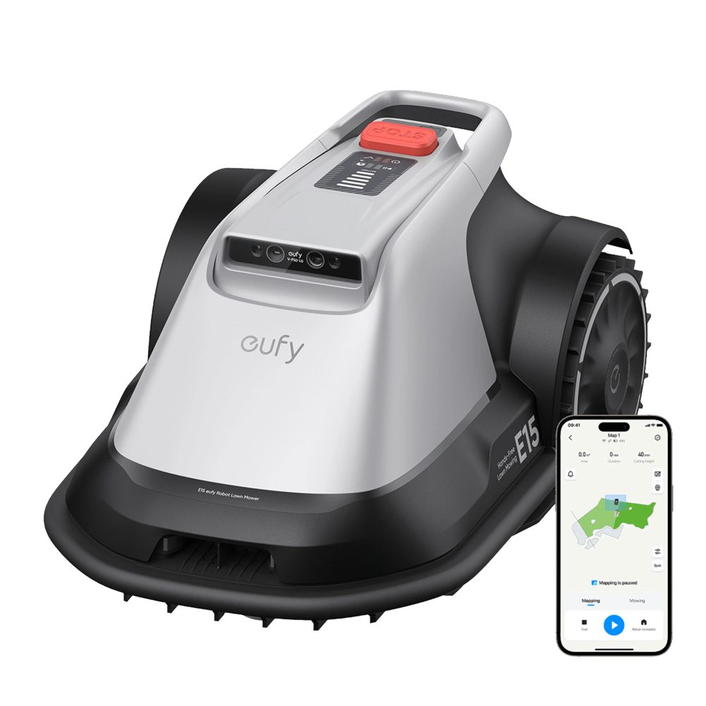 eufy E15 Mähroboter für bis zu 800 m² eufy E15 Mähroboter für bis zu 800 m²