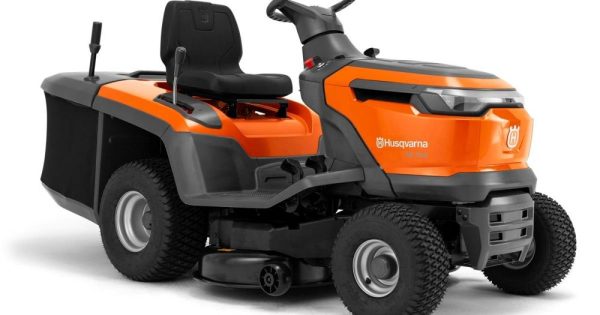 Husqvarna TC 114 Rasentraktor mit Fangkorb