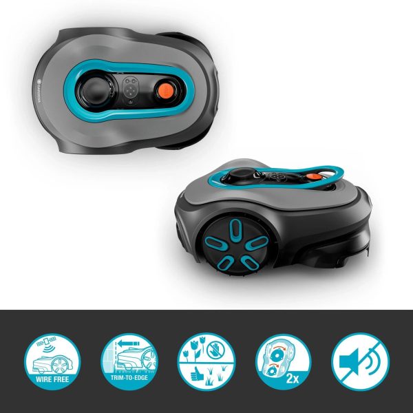 GARDENA smart SILENO free Set 800 kabelloser Mähroboter