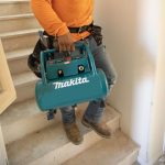 Makita AC001GZ 40v Max XGT geräuscharme Serie bürstenlos 7.6L Luftkompressor ohne Akku und Ladegerät