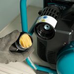 Makita AC001GZ 40v Max XGT geräuscharme Serie bürstenlos 7.6L Luftkompressor ohne Akku und Ladegerät