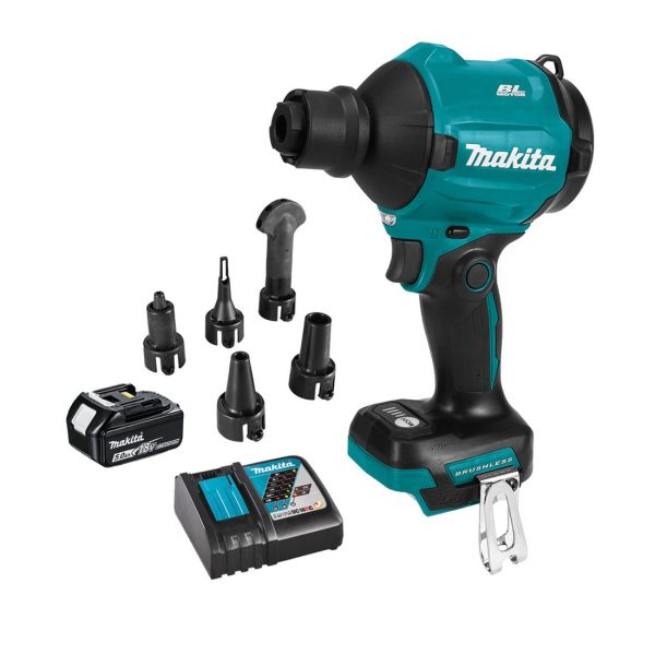 Makita DAS180RT 18v LXT Akku bürstenlos Gebläse inkl. 1x 5.0Ah Akku