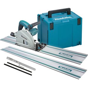 Makita SP6000J2 Tauchsäge 165mm inkl. 2x Führungsschienen, Verbindungsstück & Makpac Case