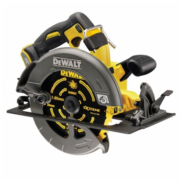 DeWalt DCS578NT-XJ 54v XR FLEXVOLT 190mm bürstenlos Handkreissäge ohne Akku und Ladegerät In TSTAK Transportkoffer