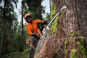 STIHL MS 500i W Benzin-Motorsäge | 3/8″ RS Schneidgarnitur 71 cm